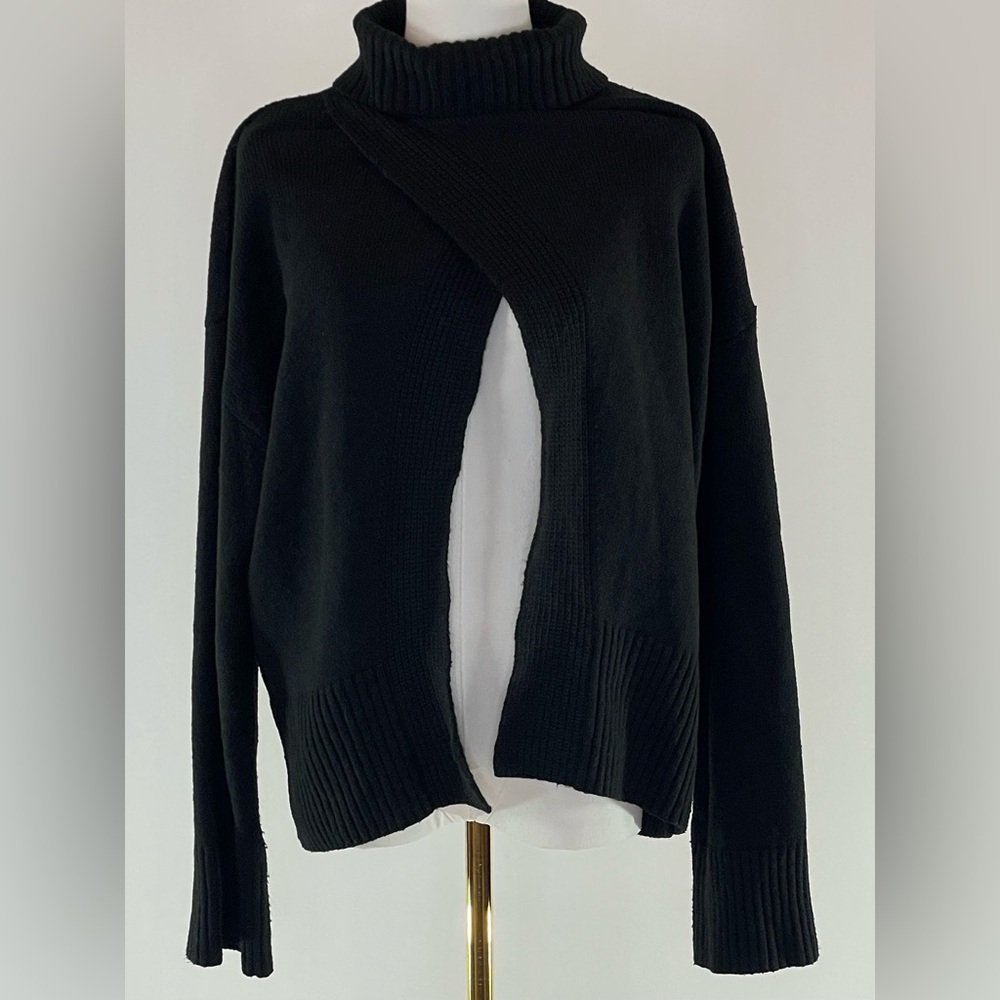 Great Jones Overlay Turtleneck Sweater, M - Picture 5 of 9